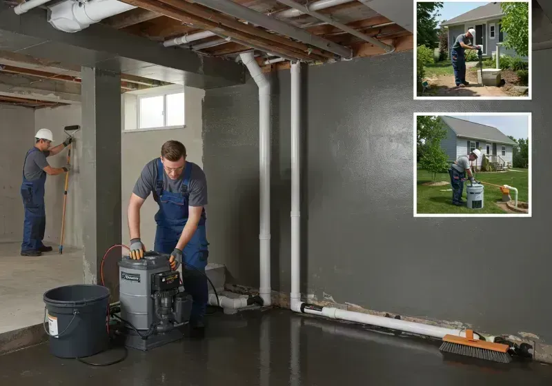 Basement Waterproofing and Flood Prevention process in La Grange, IL